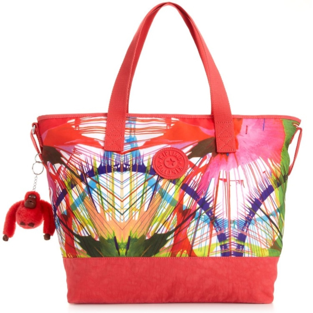 {Kipling} Brasil Asiena Print Beach Bag